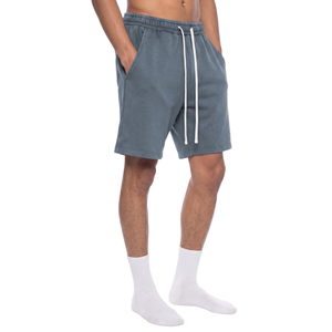 Shorts en molleton unisexe effet délavé - Bas décontractés pour les loisirs - Product Image 5