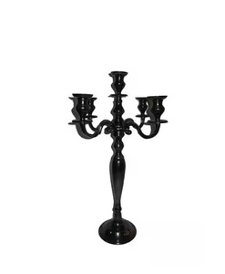 <b>Candelabra</b> Available in <b>BLACK</b> and Gold Ideal for Weddings Formal Events and Home Decor Centerpiece Best Trending Product - Product Image 1