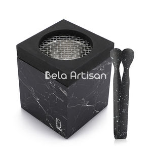 Ensemble cadeau de brûleur Bukhoor transparent acrylique à la mode-ensemble Mubkhar, nouveaux produits 2025 par Bela Artisan - Product Image 5