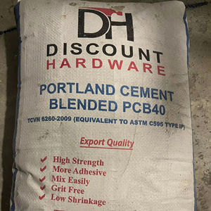 Ciment Portland pour projets de murs et d'infrastructures, couleur grise, fabricant vietnamien - Product Image 1