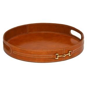 Premium Hotels and Resorts Cuisine Plateaux alimentaires décoratifs en cuir Design moderne Plateau de table Plateaux de service pour aliments et fruits - Product Image 1