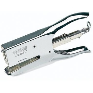 เครื่องเย็บกระดาษแบบยึดติด/ปลดออกได้ Rapid K1 24/6 24/8+ ความจุ 50 แผ่น (80 กรัม/ตร.ม.) โลหะชุบโครเมียม สำหรับใช้ในสำนักงาน - Product Image 1