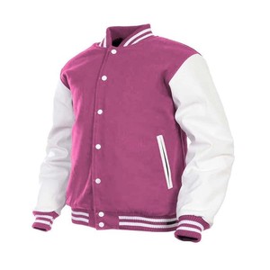 Chaquetas universitarias Letterman para hombre, cuerpo de lana, Mangas de cuero genuino, ropa de invierno, chaqueta elegante y elegante para hombre - Product Image 4
