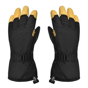 Haute qualité hiver nouveaux gants chauds neigeux travail en plein air ski coupe-vent gants de Ski peau de cerf anti-dérapant gants d'hiver - Product Image 2