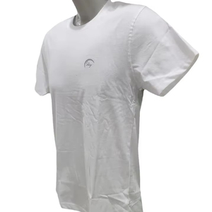 เสื้อยืดผ้าฝ้ายโอเวอร์ไซซ์สะพายไหล่ทรงหลวมสำหรับผู้ชายเสื้อยืดพิมพ์โลโก้แบบเข้ารูปสไตล์ลำลองทำจากอินเดีย - Product Image 1