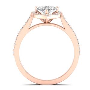 REYES Nouveau Design Poire Cut 2.29Ct Moissanite Bague de Fiançailles en Argent Sterling 925 Mariage Fine Jewelry Elegant Birthday Gift - Product Image 4