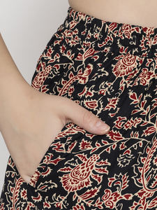 Nueva llegada Modest Womens Rayon Floral Print Cord Set Temporada de otoño Viscosa tejida de India Precio al por mayor - Product Image 3