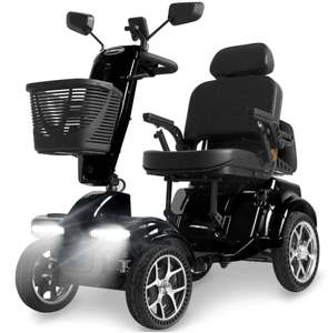 Scooter Électrique à Trois Roues Gladiators à Prix Abordable, Autonomie de 40-60 km, Vitesse de 41-50 km/h, Sièges en Mousse à Mémoire de Forme - Product Image 2