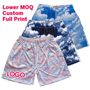 2026 Hot Sale Custom Men Solid Casual Mesh Shorts Double <b>Layer</b> Basketball Pockets Eco-Friendly Quick Dry Breathable Gym Workout - Product Image 1