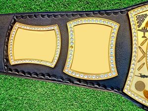Vente en gros OEM/ODM Ceinture de championnat de lutte et de boxe en cuir de qualité supérieure personnalisée de 2mm d'épaisseur Ceinture lourde - Product Image 4