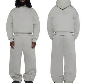 Conjunto Deportivo de Fabricación Pakistaní, Conjunto Deportivo Extra Grande, Conjunto Deportivo 100% Algodón, Sudadera con Capucha y Pantalones Ajustados, Último Diseño - Product Image 1