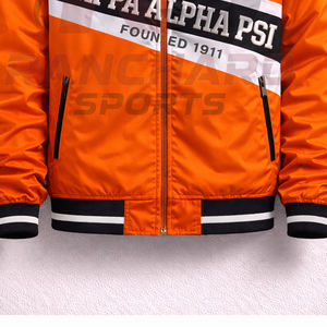 Veste coupe-vent élégante, look tendance, fraternité Kapa Alpha Psi, meilleur vêtement grec, durable, coupe-vent professionnel Kapa Alpha Psi, grec - Product Image 2