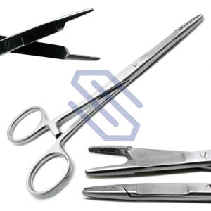 Olsen-Hegar Dental Forceps 18cm Manual Needle Holder <b>Driver</b> Stainless Steel Surgical Instrument <b>Set</b> CE Certified - Product Image 1