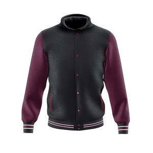 Ropa de hombre Varsity Jacket Venta al por mayor Diseño personalizado Blank Varsity Jacket - Product Image 5