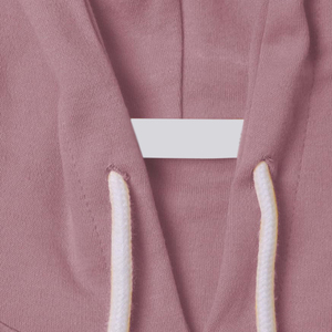 Pull à capuche oversize en tricot uni pour femme, design unique, 100 % coton épais, vente directe usine - Product Image 3