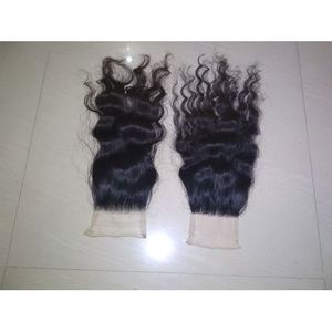 Fermetures de cheveux Remy ondulés élégants pour des améliorations de cheveux Perruques de haute qualité - Product Image 1