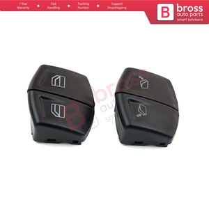 ฝาครอบปุ่มสวิตช์กระจกไฟฟ้าคนขับหลัก 4 ชิ้น สำหรับ Vito Viano Mixto W639 2003-2015 A6395451313 รุ่น BDP671+BDP81 - Product Image 2