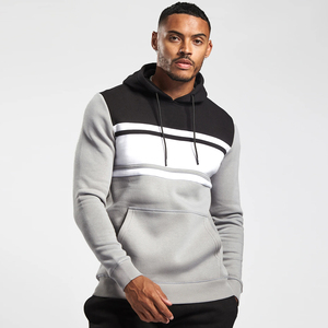 Sweats à capuche décontractés de couleur unie pour hommes, sweats à capuche décontractés, personnalisez votre propre logo, sweats à capuche pour hommes, prix de gros - Product Image 5