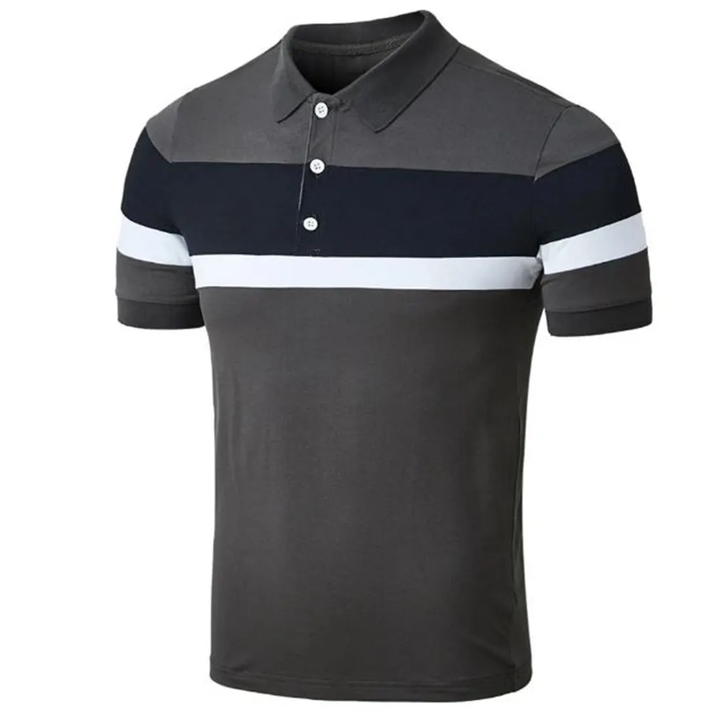 100% algodón poliéster transpirable suave logotipo personalizado impresión uniforme Polo camiseta para Hombres Mujeres Golf casual camiseta