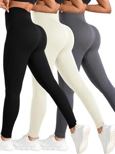 Leggings de sport push-up sans couture pour femmes vêtements de sport taille basse avec pantalon de fitness effet scrunch Bum - Product Image 5