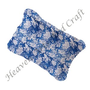 Ruffle Pillow Decorative Hand Block Print Cases Indian Ruffle Pillow Hand Block Print Case Indian Handcrafted Ruffle Pillow Case - Product Image 2