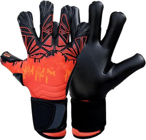 Gants de gardien de but de football professionnels en latex imperméables respirants à doigts entiers avec sangle de poignet réglable légers unisexes adultes - Product Image 1