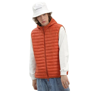 ¡Novedad de 2025! Chaleco acolchado de lana con logotipo personalizado, Chaqueta corta impermeable transpirable para ropa informal de invierno - Product Image 6