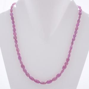 Elegante Collar de Cuentas Ovaladas de Piedras Preciosas Naturales Hechas a Mano para Mujer, Fabricación de Joyas y Accesorios de Moda - Product Image 1