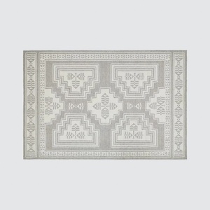 Alfombra de suelo Kilim de lana 100% de la mejor calidad, alfombra geométrica de yute de lana para decoración del hogar de lujo, técnicas hechas a mano lavables - Product Image 6