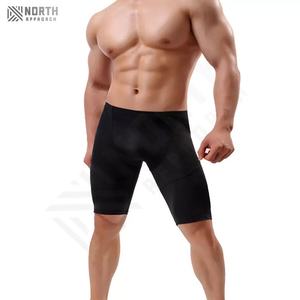 Pantalones Cortos Deportivos de Compresión para Hombre, de Secado Rápido, Transpirables, Tallas Grandes, Diseño Personalizado, Cintura Elástica, Color Sólido, en Oferta - Product Image 3