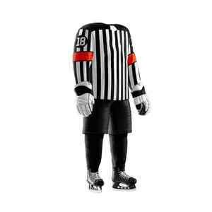 Conjunto de uniforme de hockey sobre hielo impreso personalizado diseñado para la marca del equipo comodidad superior y rendimiento atlético para todo tipo de clima - Product Image 2