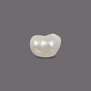 Perlas Sueltas Blancas Naturales Keshi de Agua Dulce en Forma de Arroz, Perla Basra de 2.95 Quilates - Product Image 1