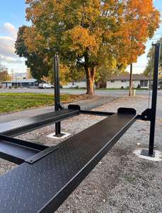 Elevador de Vehículos Original de 4 Postes |   Elevador de Autos de Alta Resistencia de 4T para Talleres de Reparación de Automóviles |   Elevador de Autos de Cuatro Postes, Elevador Automotriz Profesional - Product Image 4