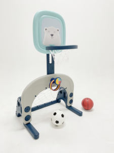 <span class=keywords><strong>Panier</strong></span> de <span class=keywords><strong>basket</strong></span> ABST et jeu de football Jeux de sport d'intérieur avec pompe à balles en filet Ensemble de <span class=keywords><strong>panier</strong></span> portable - Product Image 5