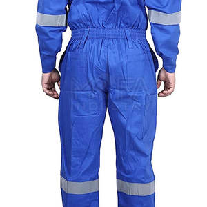 เครื่องแบบผ้าฝ้ายผสมโพลีเอสเตอร์สำหรับงานก่อสร้างงานหนักดีไซน์ให้เลือกได้ - Product Image 6