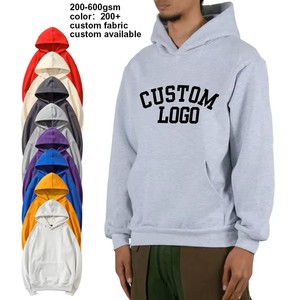 Sudadera con capucha con forro polar de color sólido de ajuste Regular para hombre personalizada invierno transpirable impermeable - Product Image 3