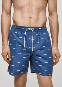 Summer Quick Dry Short Mens Beach Swim Shorts Plus Size Printed Embroidery Logo Swim Trunks Double <b>Layer</b> Mesh Blank Men Shorts - Product Image 2