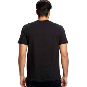 Camiseta básica Jersey diseño escote liso manga larga Camiseta manga corta producto ajuste peso Delgado 180GSM camisetas - Product Image 2