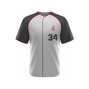 Conjunto de uniforme de béisbol ligero con logotipo personalizado de gran tamaño y transpirable a precio unisex - Product Image 3