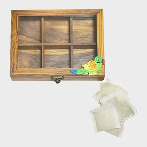 Thé vert Senna de qualité supérieure, fournitures indiennes en vrac, thé mélangé en sac, emballage en boîte et bouteille - Product Image 6