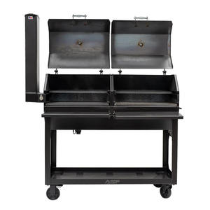 Barbecue Premium 48'' x 20'' – Fumoir robuste pour la cuisson en extérieur, Gril à charbon haute performance - Product Image 1