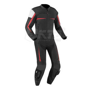 ชุดฝึกมอเตอร์ไซด์ชุดฝึกแข่งรถมอเตอร์ไซด์หนัง100% แท้บริการ OEM - Product Image 2