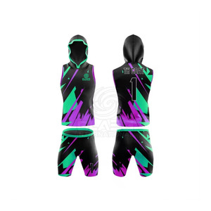 Uniforme de Flag Football para Jugador 7V7, Uniforme de Fútbol 7v7 Personalizado de Alta Calidad para Equipo Deportivo, Estilo sin Mangas - Product Image 1
