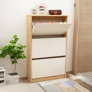 Zapatero Giratorio Monza, Duradero, Moderno, Minimalista, Estilo Madera MDF, Organizador de Zapatos para Sala de Estar, Muebles para el Hogar - Product Image 1