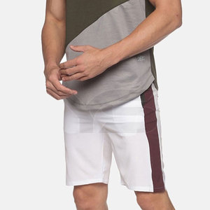 กางเกงขาสั้นวิ่งน้ำหนักเบาสำหรับผู้ชายออกแบบได้ตามต้องการเอวยางยืดลายพื้นสไตล์ลำลองผลิตโลโก้ส่วนตัวได้ตามต้องการ - Product Image 4