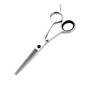 Ciseaux amincissants professionnels 5.5 "ciseaux à cheveux pour ciseaux amincissants de beauté avec repose-doigt fixe - Product Image 3