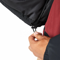 Chaqueta Acolchada con Capucha para Hombre, Estilo Urbano de Invierno, Impermeable, Resistente al Viento, Transpirable, de Alta Calidad
