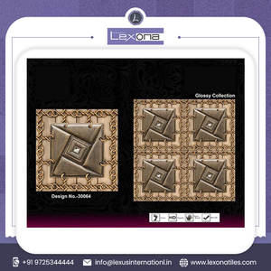 High Quality 39.6 X 39.6mm <b>Ceramic</b> Galicha Tiles Digital Glossy Modern Solid Texture Classic for Outdoor Exterior Home Use - Product Image 4