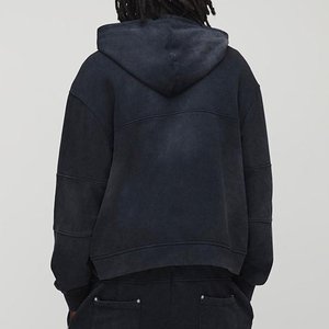 Survêtement imprimé à capuche délavé à l'acide, design personnalisé avec pierres, streetwear homme très demandé, respirant pour l'hiver, 2-en-1, vente en gros tendance - Product Image 6