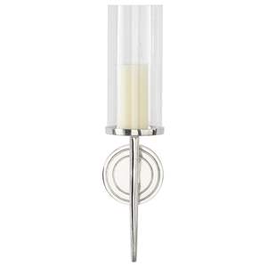 Candelabro de pared de Metal hecho a mano con acabado antiguo con aspecto real para la decoración del hogar y la habitación del Hotel - Product Image 1